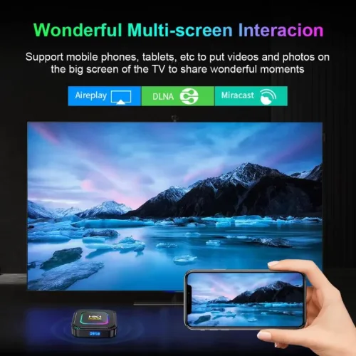 2024 HK1 RBOX K8 RGB TV 4K HDR ULTRA HD android 13.0 TV Stick 4GB + 64GB 2.4/5G Wifi 100M-LAN порт Netflix Youtube Media Player