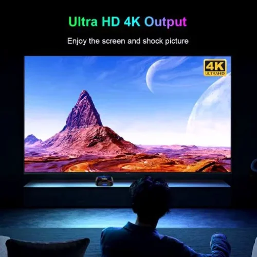 2025 HK1 RBOX K8S RGB TV 4K HDR ULTRA HD android 13.0 TV Stick 4GB + 64GB 2.4/5G Wifi 100M-LAN порт Netflix Youtube Media Player