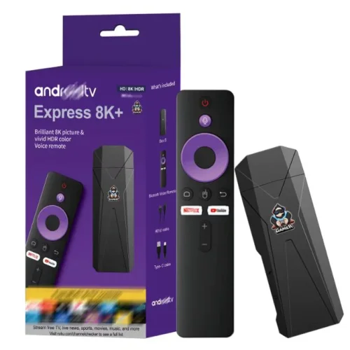 2025 R9 TV 8K VIVIV HDR android 14.0 TV Stick 2GB + 16GB 2.4/5G Wifi 100M-LAN порт Netflix Youtube Media Player