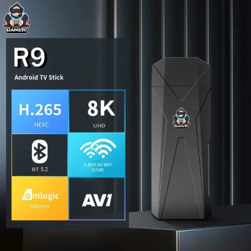 2025 R9 TV 8K VIVIV HDR android 14.0 TV Stick 2GB + 16GB 2.4/5G Wifi 100M-LAN порт Netflix Youtube Media Player