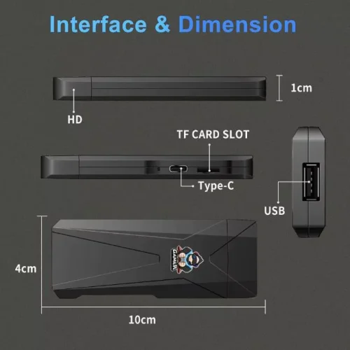 2025 R9 TV 8K VIVIV HDR android 14.0 TV Stick 2GB + 16GB 2.4/5G Wifi 100M-LAN порт Netflix Youtube Media Player
