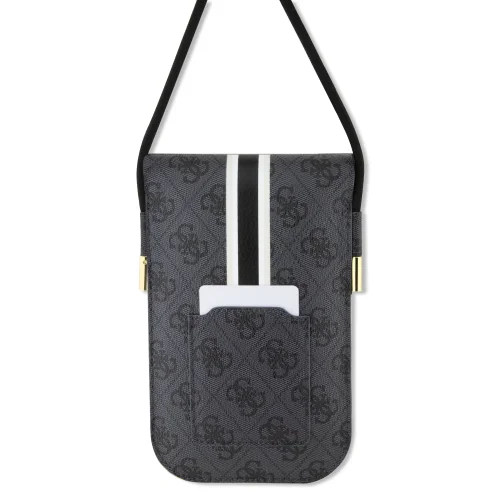 2200 GUESS US WALLET 4G STRIPES BLACK