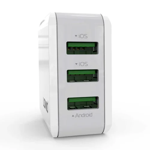 220V С 3 – изхода USB LDNIO A3301 3.1A USB Micro USB