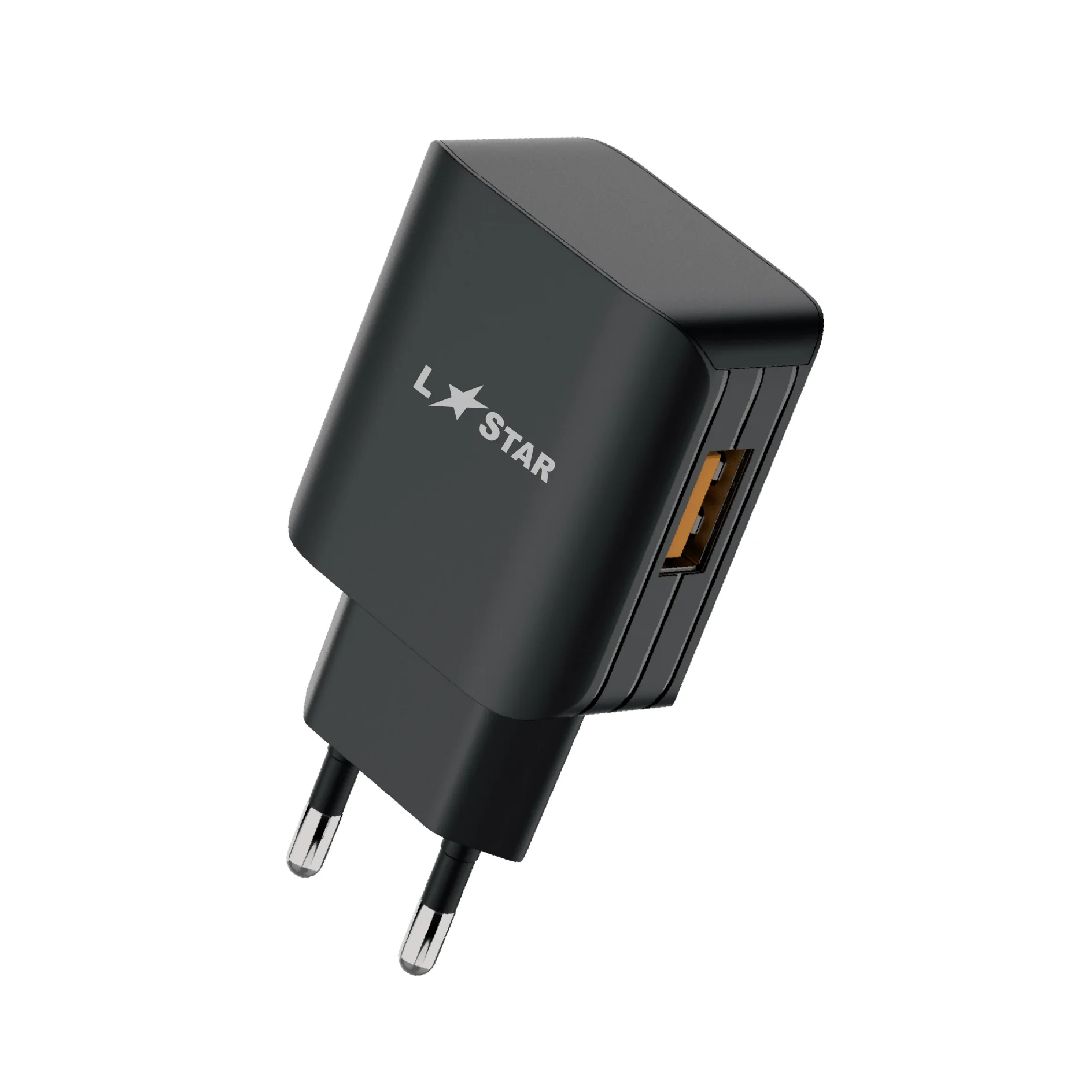 220V TC-9 L✮STAR 2в1 3.0A Lightning за телефон Бързо зареждащ – Бял