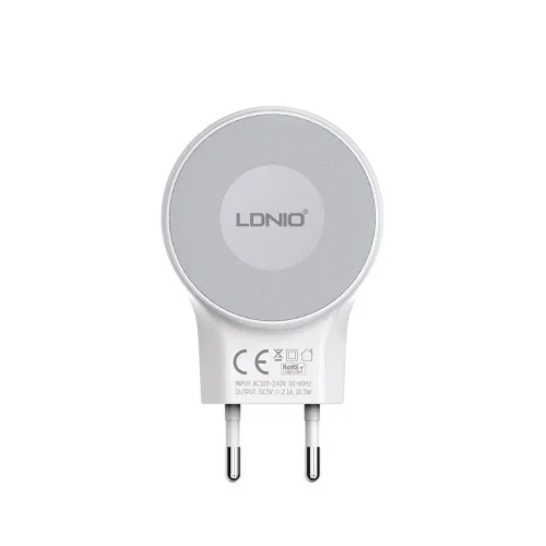 220V Зарядно LDNIO A2269 2.1A Lightning