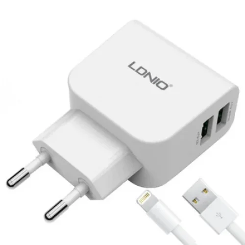 220V Зарядно LDNIO DL-AC56 2.1A Lightning