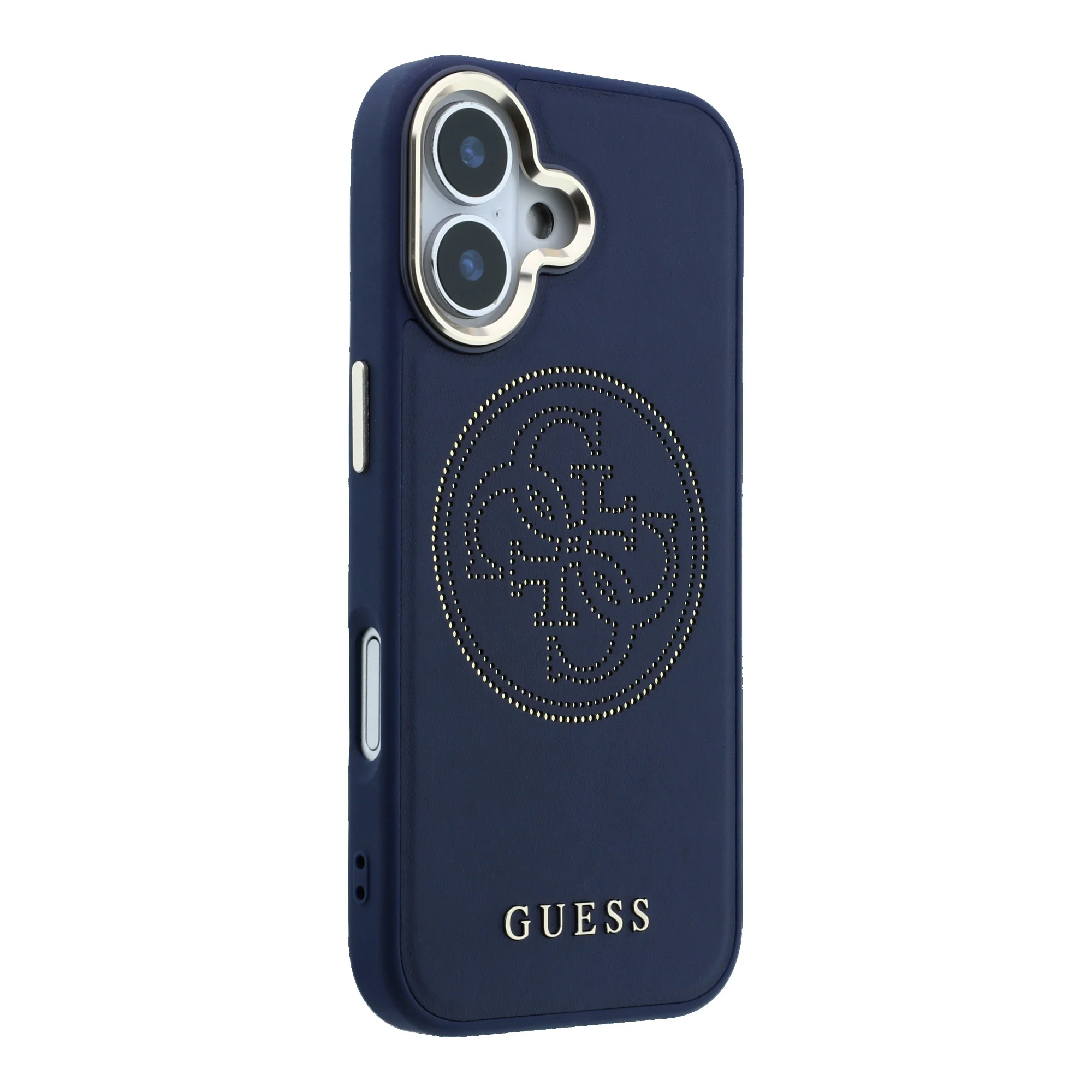 2845 GUESS HC MAGSAFE PU W/ PERFORATED 4G BLUE IP17