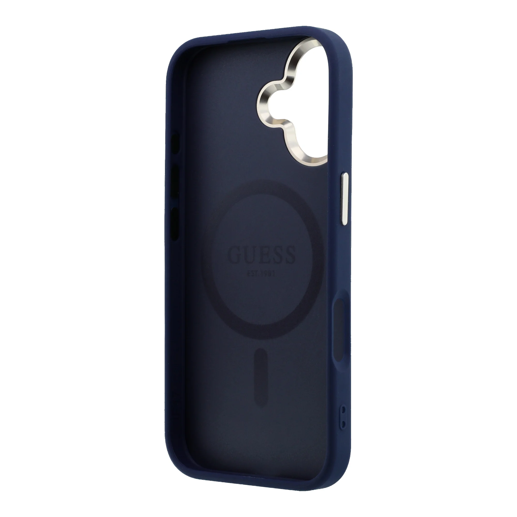 2845 GUESS HC MAGSAFE PU W/ PERFORATED 4G BLUE IP17