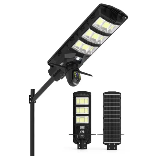2в1 IP Солaрна Камера и лампа 450W HY ZSL22 + SIM 4G 8MP ( APP:V380PRO )