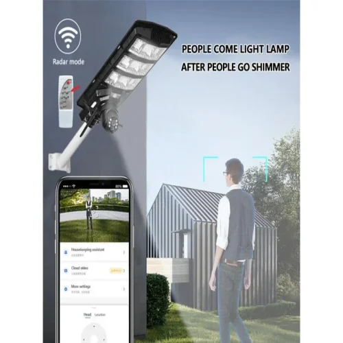 2в1 IP Солaрна Камера и лампа 450W HY ZSL22 + SIM 4G 8MP ( APP:V380PRO )