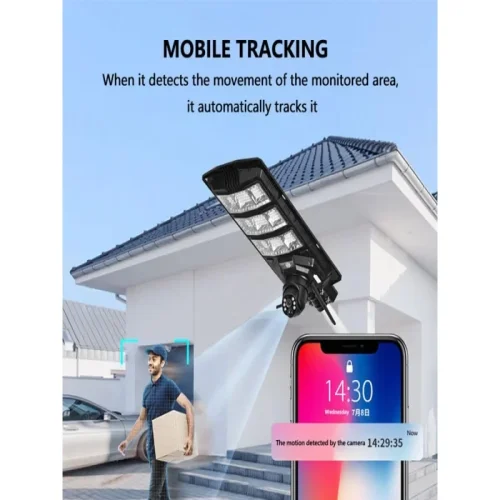 2в1 IP Солaрна Камера и лампа 450W HY ZSL22 + SIM 4G 8MP ( APP:V380PRO )