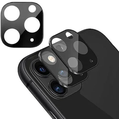 3D Протектор за Камера на Телефон iPhone 12 – Черен