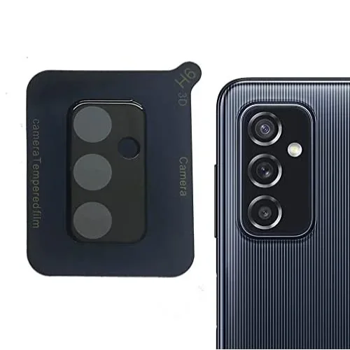 3D Протектор за Камера на Телефон Samsung A14 / A24 / A34 – Черен