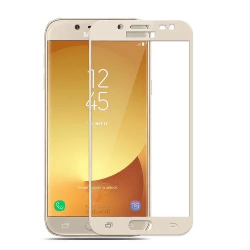 3D Стъклен протектор за Samsung J8 2018 – Златист