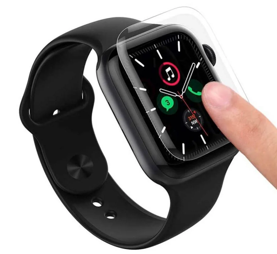 3D UV Закалено стъкло за Apple Watch 42mm (прозрачно)