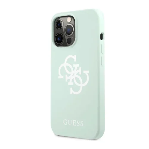 4376 Калъф Guess iPhone 13 Pro Силиконов – Мента