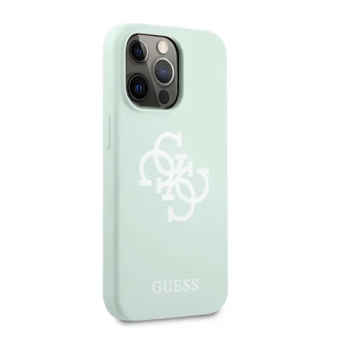4376 Калъф Guess iPhone 13 Pro Силиконов – Мента