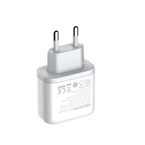 45W LDNIO A2526C С 2 изх. USB + USB-C с кабел USB-C към Lightning