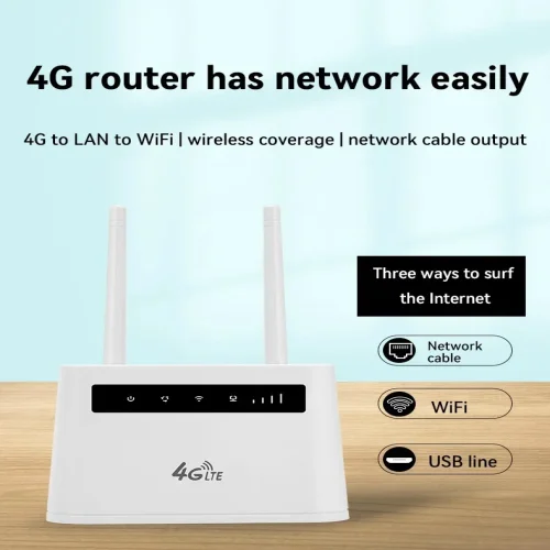 4G LTE CPE R102 – Безжичен рутер с SIM слот, RJ11 за глас, батерия 4400mAh, Ethernet и Wi-Fi hotspot до 10 устройства