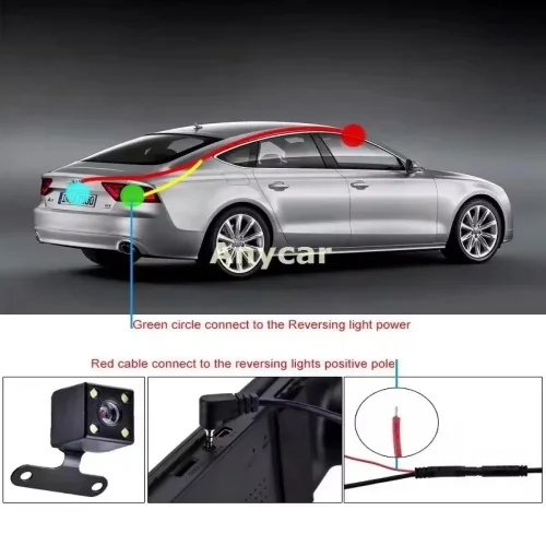 505 Автомобилен видеорегистратор 3 камери, 4.0″ дисплей, Full HD 1080P, Night Vision, Motion Detection
