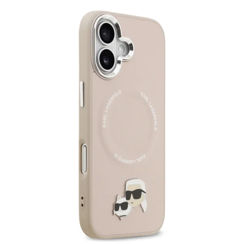 5459 KARL HC MAGSAFE PU K&C PINS PINK IP17