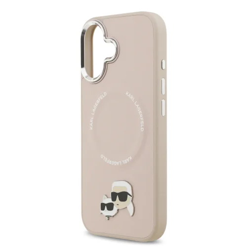 5459 KARL HC MAGSAFE PU K&C PINS PINK IP17