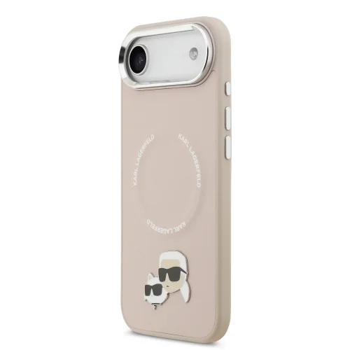 5466 KARL HC MAGSAFE PU K&C PINS PINK IP17 AIR