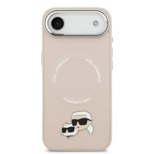 5466 KARL HC MAGSAFE PU K&C PINS PINK IP17 AIR