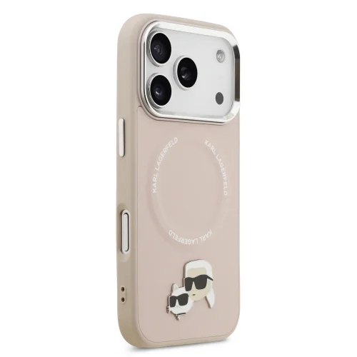 5480 KARL HC MAGSAFE PU K&C PINS PINK IP17 PRO MAX