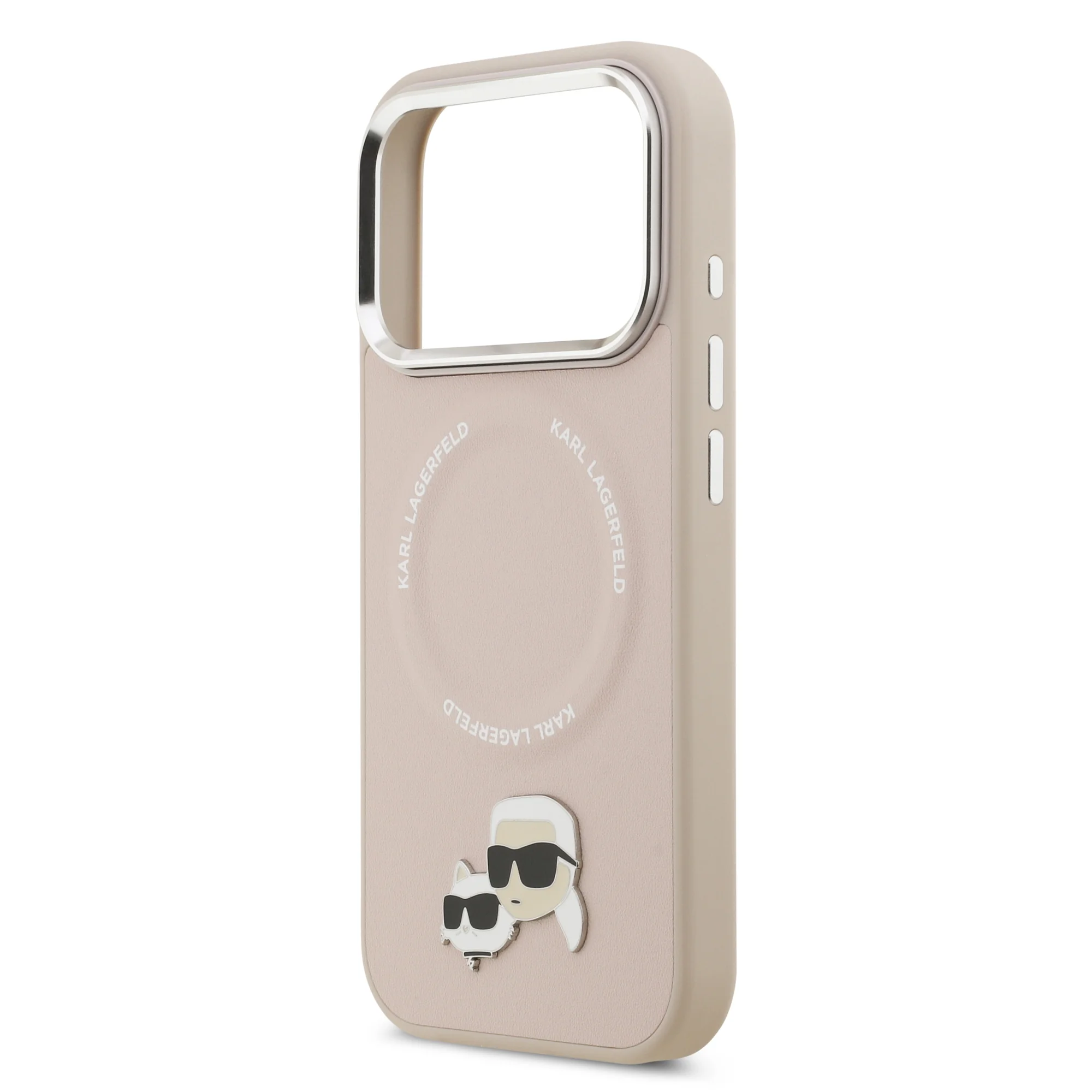 5480 KARL HC MAGSAFE PU K&C PINS PINK IP17 PRO MAX