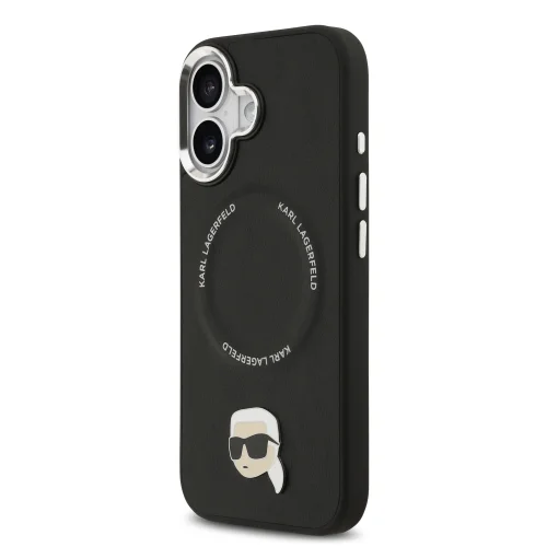 5619 KARL HC MAGSAFE PU KARL PIN BLACK IP17