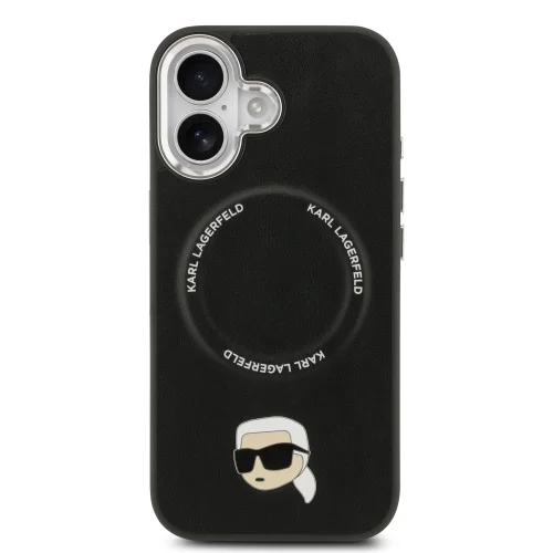 5619 KARL HC MAGSAFE PU KARL PIN BLACK IP17
