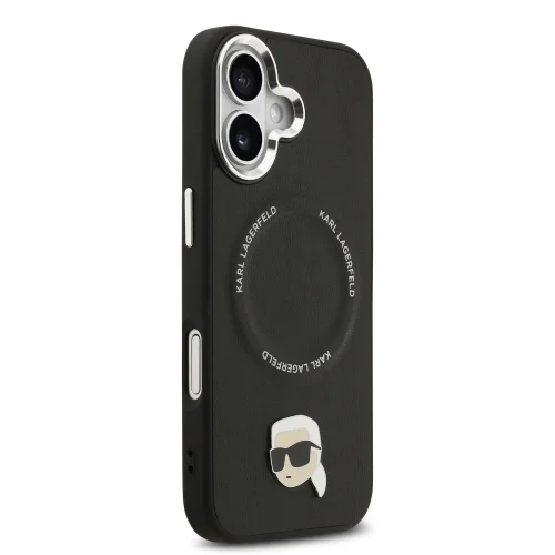 5619 KARL HC MAGSAFE PU KARL PIN BLACK IP17