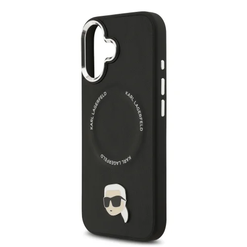 5619 KARL HC MAGSAFE PU KARL PIN BLACK IP17