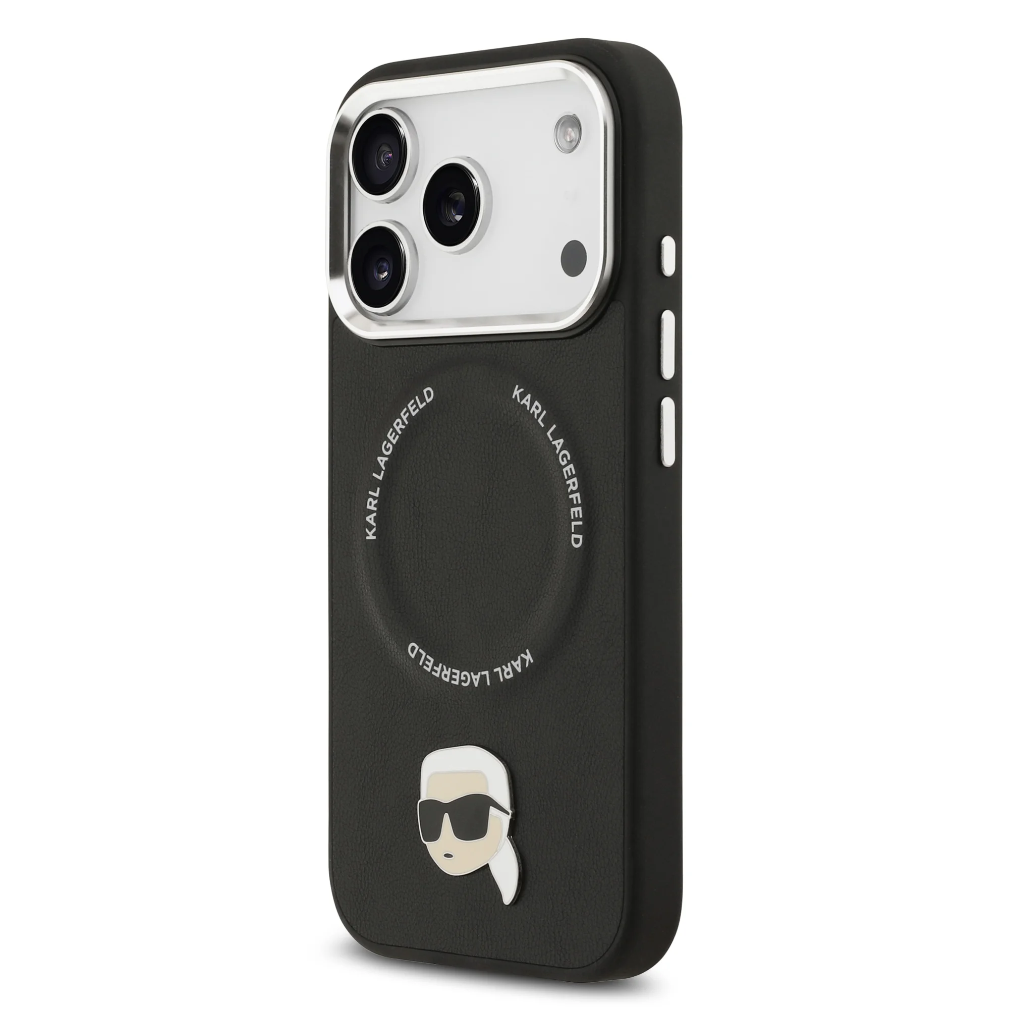 5633 KARL HC MAGSAFE PU KARL PIN BLACK IP17 PRO