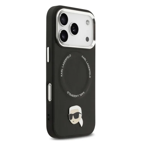 5633 KARL HC MAGSAFE PU KARL PIN BLACK IP17 PRO