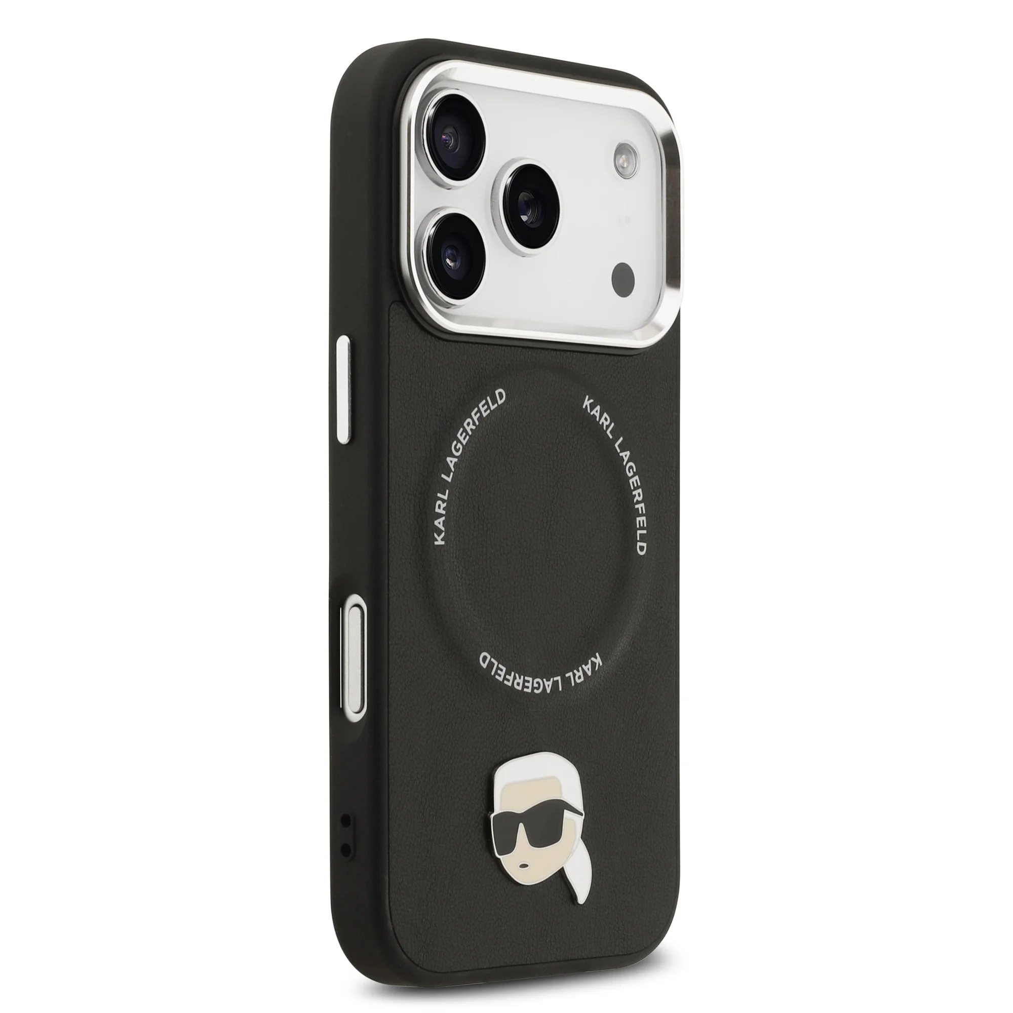 5633 KARL HC MAGSAFE PU KARL PIN BLACK IP17 PRO