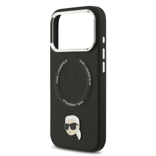 5633 KARL HC MAGSAFE PU KARL PIN BLACK IP17 PRO