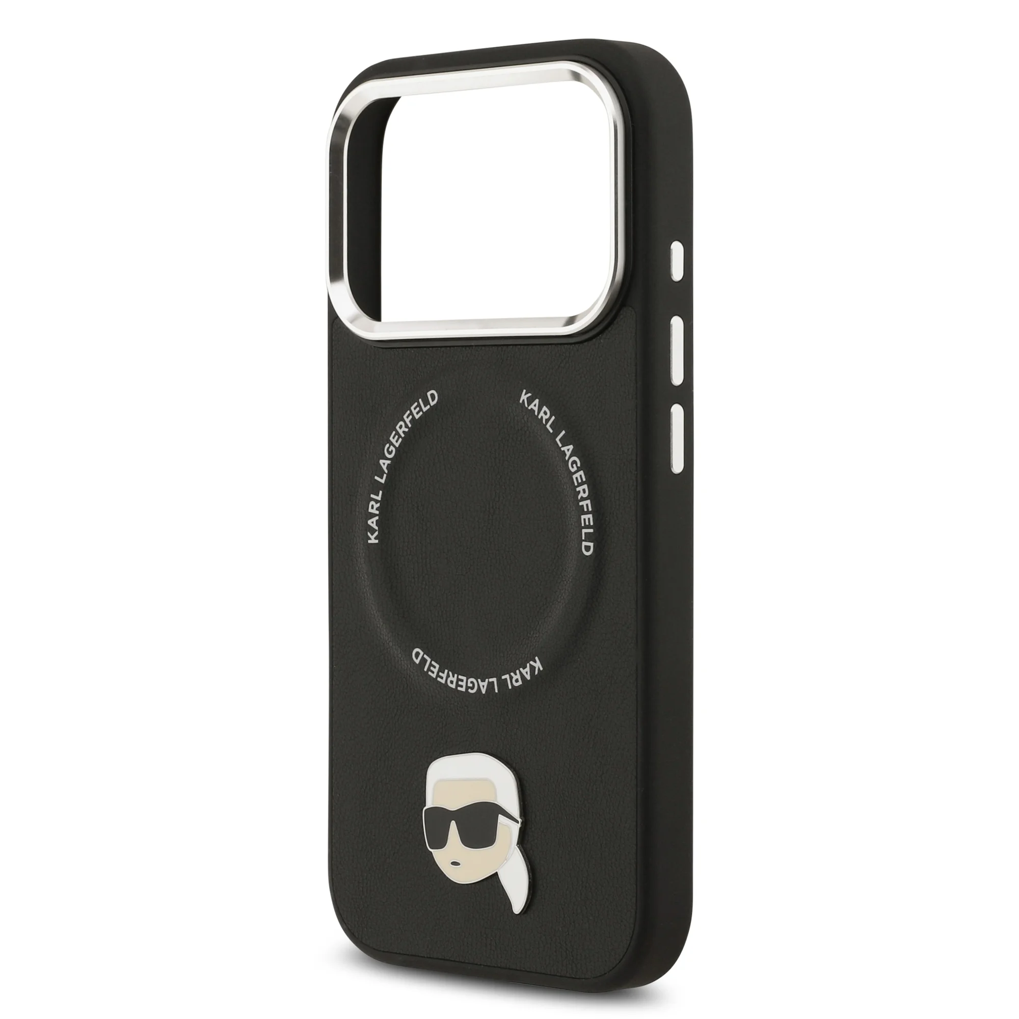 5633 KARL HC MAGSAFE PU KARL PIN BLACK IP17 PRO