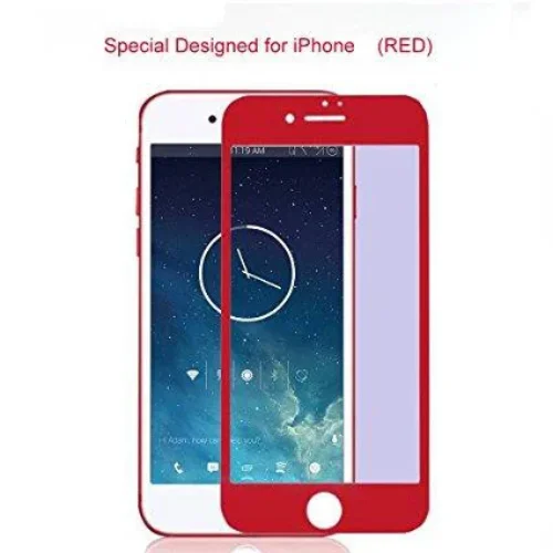 5D Стъклен протектор за iPhone 6G – Червен