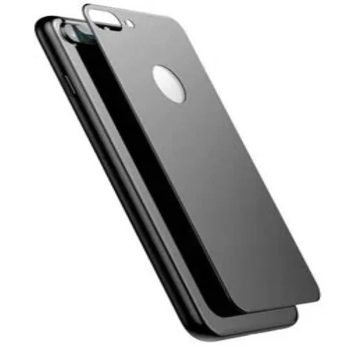 5D ЗАДЕН стъклен протектор за iPhone 7 / 8 Plus + – Черен