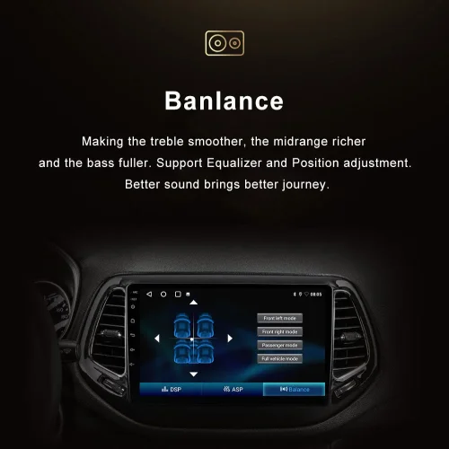 6580 Android мултимедиен плеър 4GB RAM 64GB ROM – 9″ IPS дисплей 1024×600, CarPlay, GPS, WiFi, Bluetooth