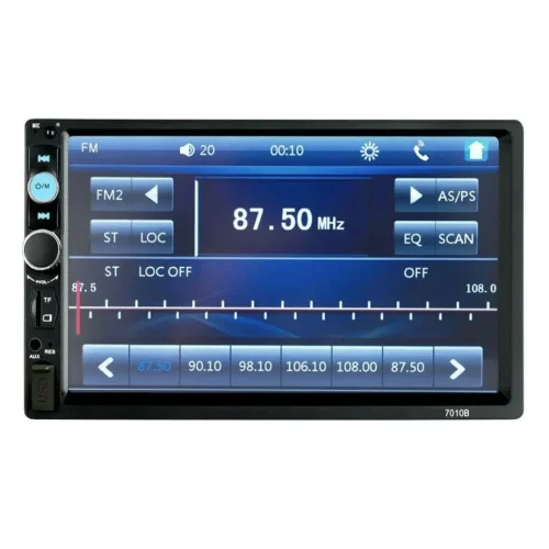 7010 7″ Автомобилен мултимедиен плейър 7010B, IPS тъчскрийн, Bluetooth, FM, USB, AUX, MP5