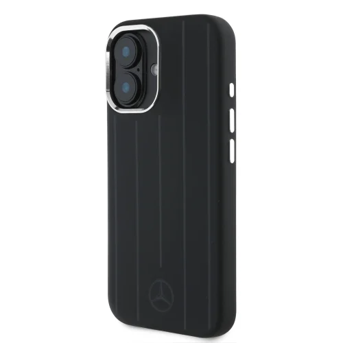 7040 MB HQ MAGSAFE SILICONE W/ VERTICAL TONAL STRIPES BLACK IP16