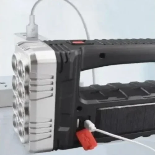 7702 Авариен Фенер + преносима батерия Powerbank за осветление