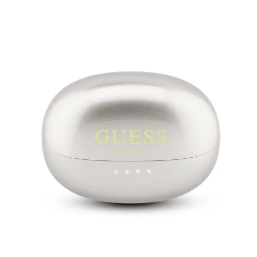 7768 Слушалки GUESS OWS METALLIC GOLD FINISH ELECTROPLATED PARTS CLASSIC LOGO