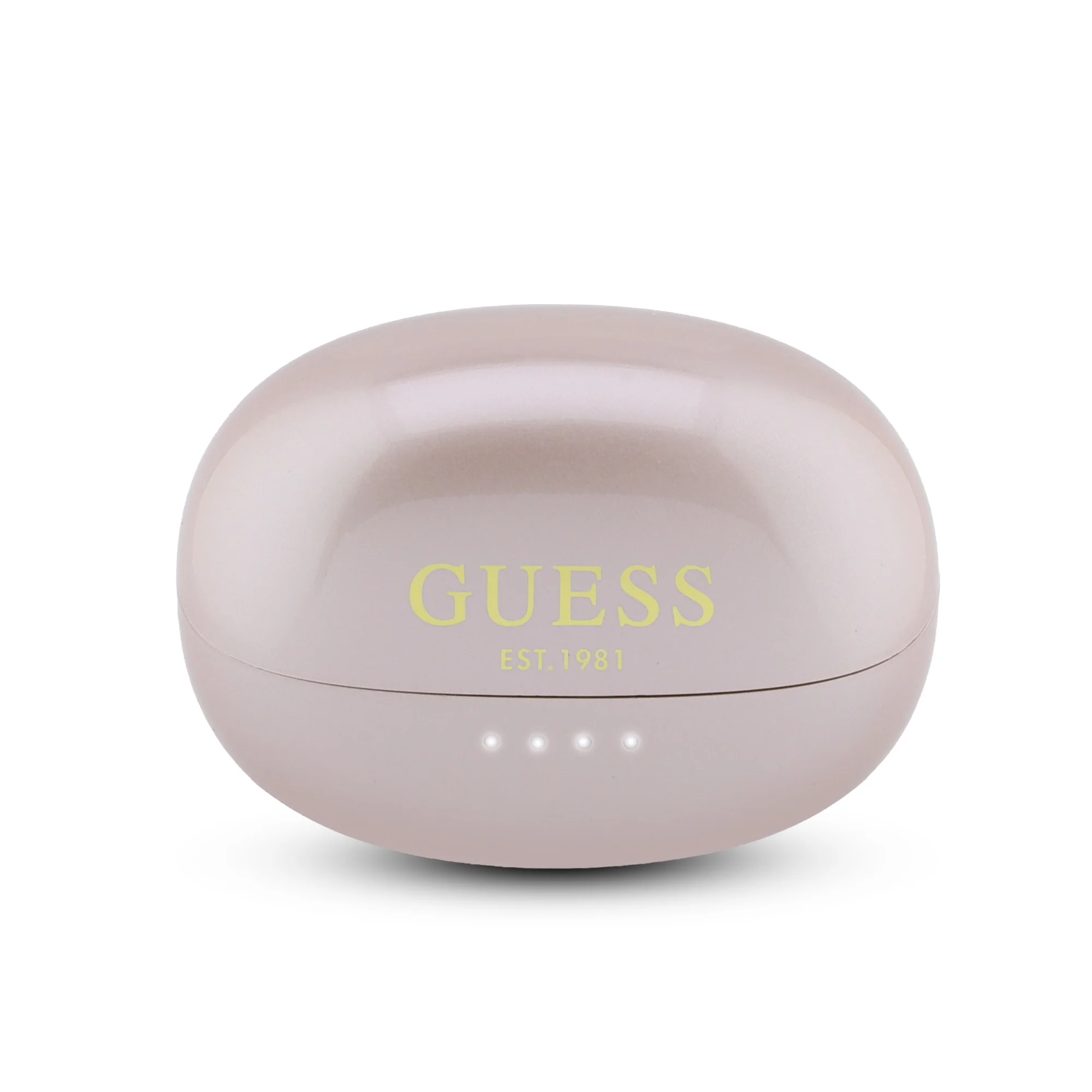 7775 Слушалки GUESS OWS METALLIC PINK FINISH ELECTROPLATED PARTS CLASSIC LOGO