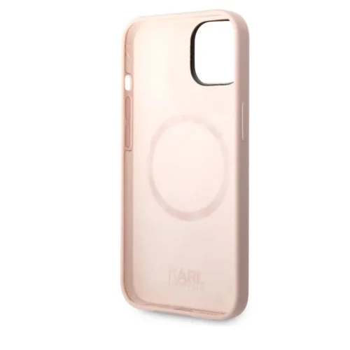 8058 Karl Lagerfeld iPhone 14 Pro Hardcase Backcover – Karl’s Head – Magsafe Compatible – Pink