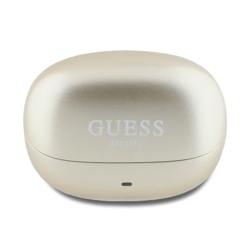 9051 GUESS TWS ANC/ENC CAPSULE CLASSIC PRINTED LOGO GOLD