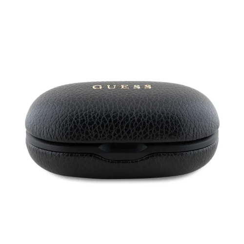 9082 GUESS TWS ENC PU GRAINED CLASSIC LOGO – BLACK